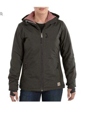 Carhartt Elmira Storm Defender Insulated Jacket Women’s Sm Waterproof Hooded